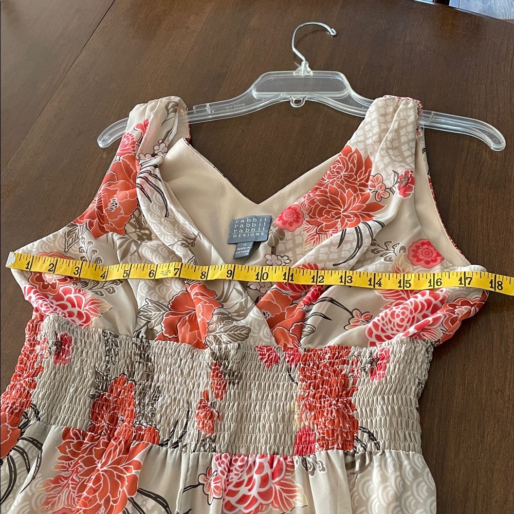 Floral Wrap Dress by Rabbit Rabbit Design - Picture 4 of 5